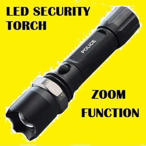 1200 Lumen Re-Chargeable Security Torch Police