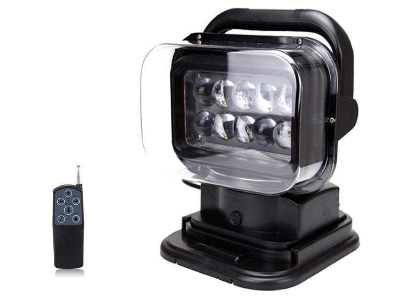 50w Led Vehicle Search Light 12v | 360 Degree W/ Wireless Remote
