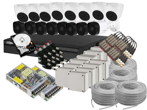 Dahua 16CH 1080P HDCVI CCTV Kit (2TB Included)