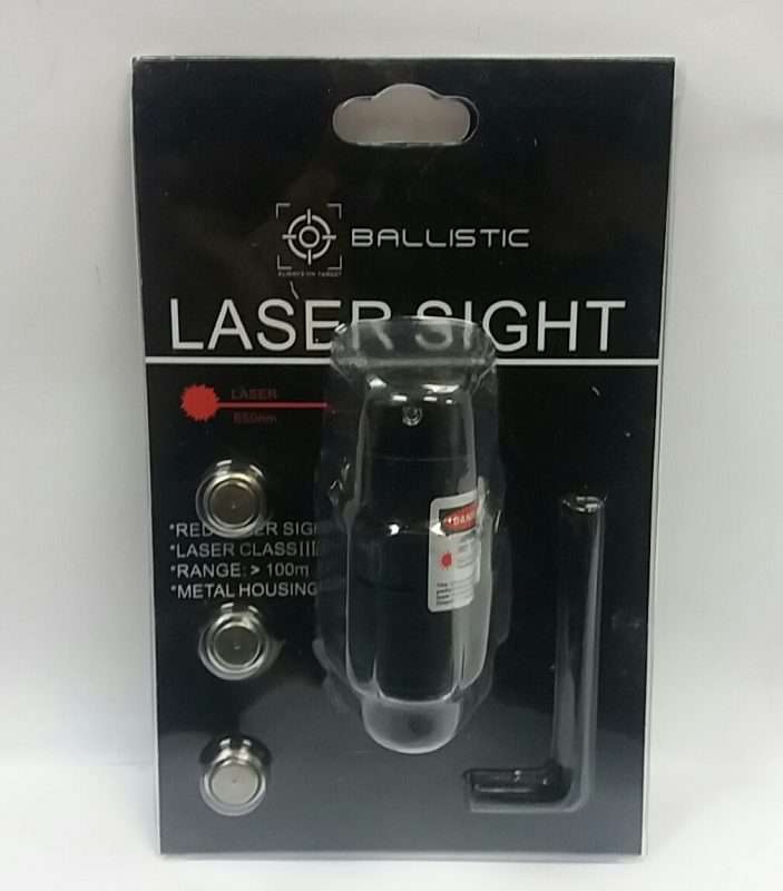 Ballistic Red Laser  Picatinny Weaver