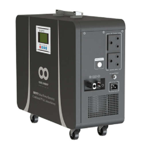 Kool Energy Mobile 1500W Inverter Trolley 100AH Lithium Battery 25.6V - 2 Year Warranty
