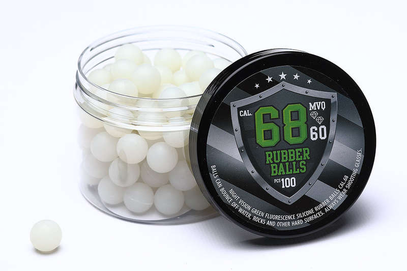 68 Cal Silicon Night Vision Green 100's