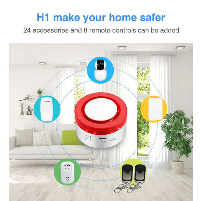 Tuya Alarm system Smart Alarm system Siren Alarm System