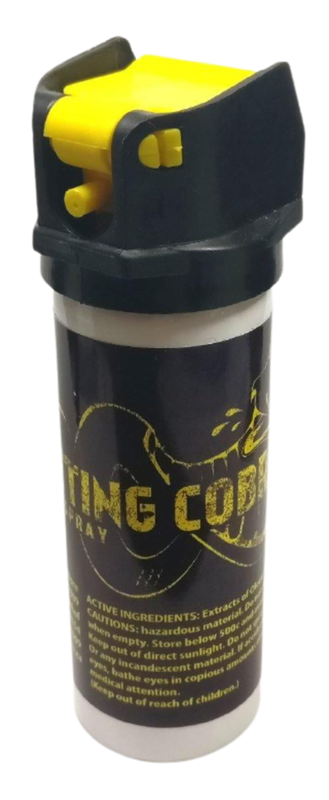 Spitting Cobra  60ml Pepper Spray Including Pouch- Direct Stream