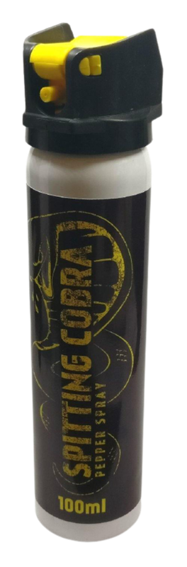 Spitting Cobra 100ml Pepper Spray Including Pouch- Direct Stream