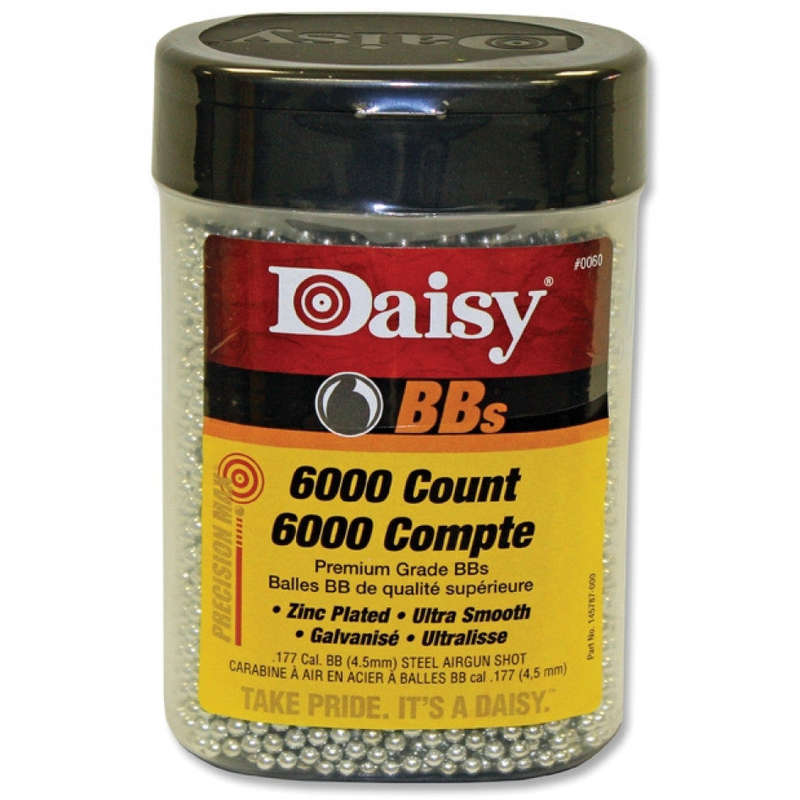 Air Rifle Ammo - Daisy BB's 6000