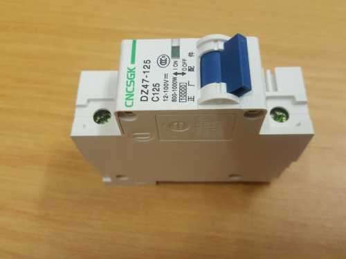 Dc Circuit Breaker 125A |12-100v Dc | 800-1000w | Solar Circuit Breaker