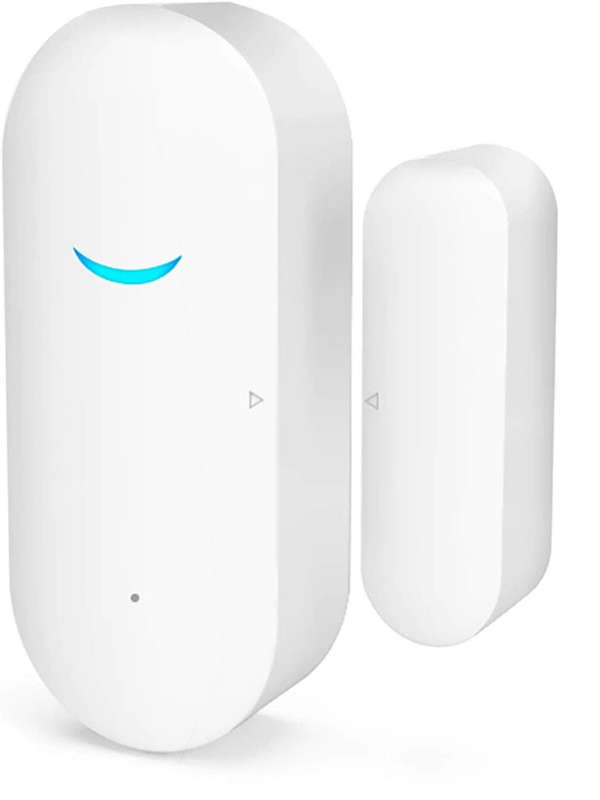 WiFi Wireless Door Window Sensor,TUYA Smart Alarm, Home Security Alarm System, Compatible with Al...