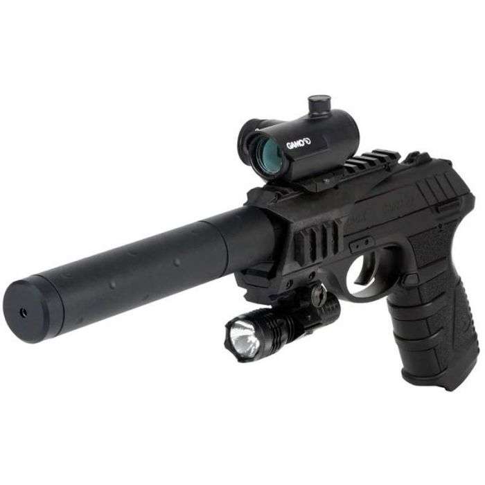 Gamo P-25 Blowback Tactical Kit CO2 Powered Air Pistol
