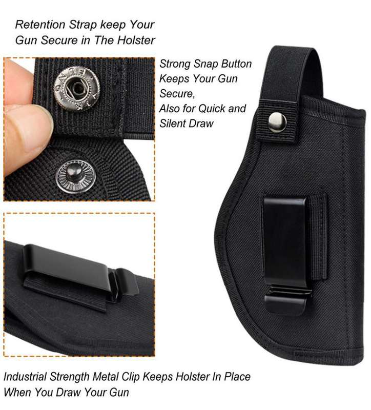 Universal Compact Holster For Left or Right Hand