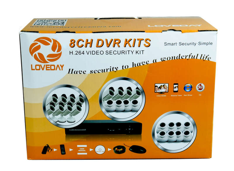 8 Channel Analog CCTV Kit