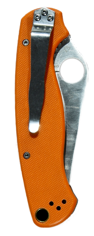Orange Folding Knife