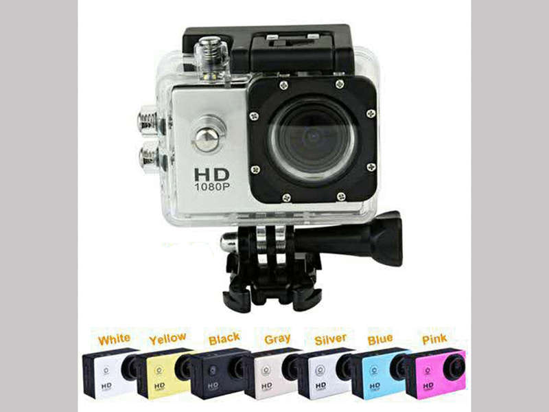 Sports Camera 1080P Full HD H.264 (Water Proof 30M)