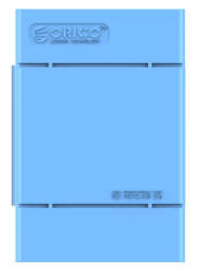 Orico 3.5 Hard Drive Protector Case Blue