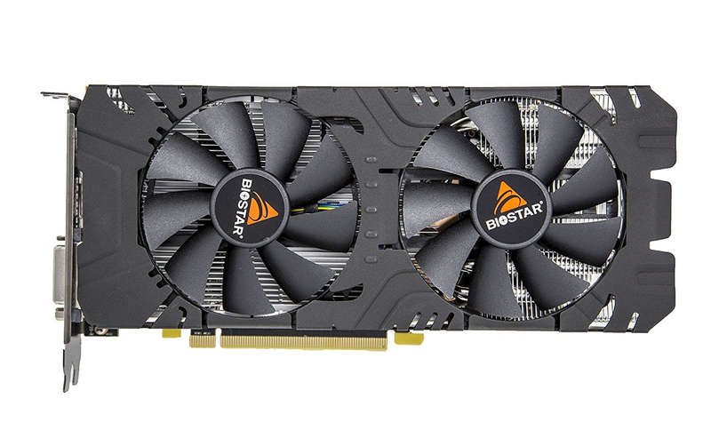 Biostar Radeon RX 580 8GB GDDR5  * EXCELLENT CONDITION ** ORIGINAL PACKAGING*