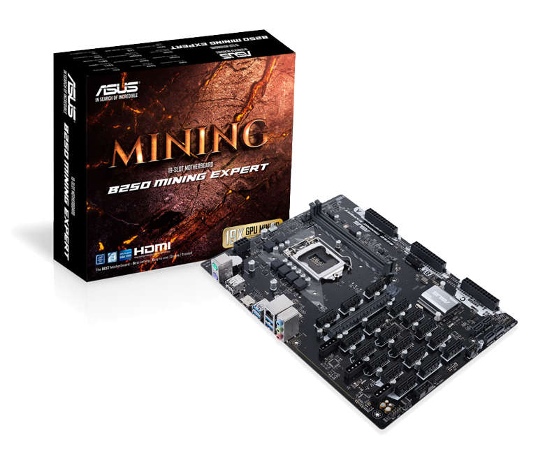 ASUS B250 MINING EXPERT 19 x PCIe