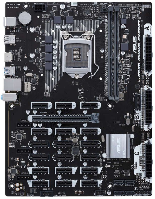 ASUS B250 MINING EXPERT 19 x PCIe