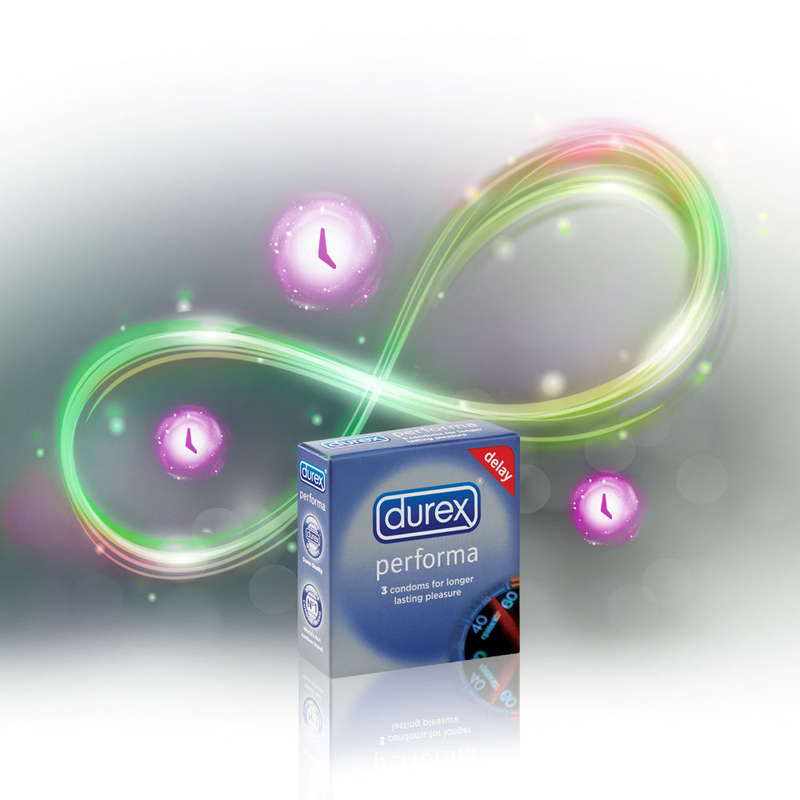Durex Performa Condoms - 3's