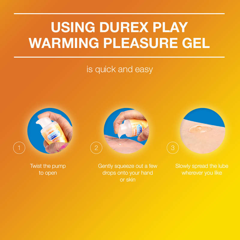 Durex Play Lube Warming - 50 ml - Bundle Item