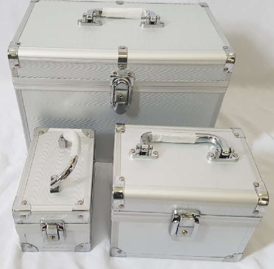 Vanity Case Silver L1 (Set of 3)