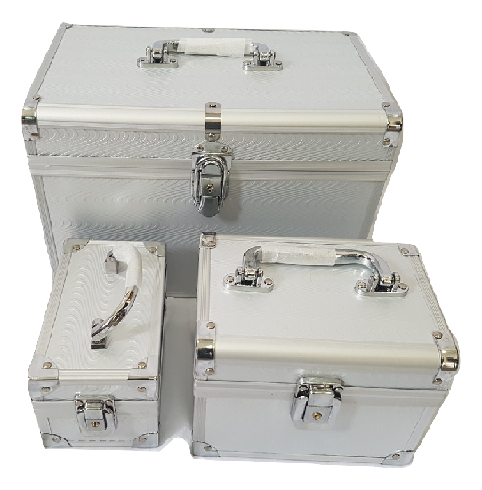 Vanity Case Silver L1 (Set of 3)
