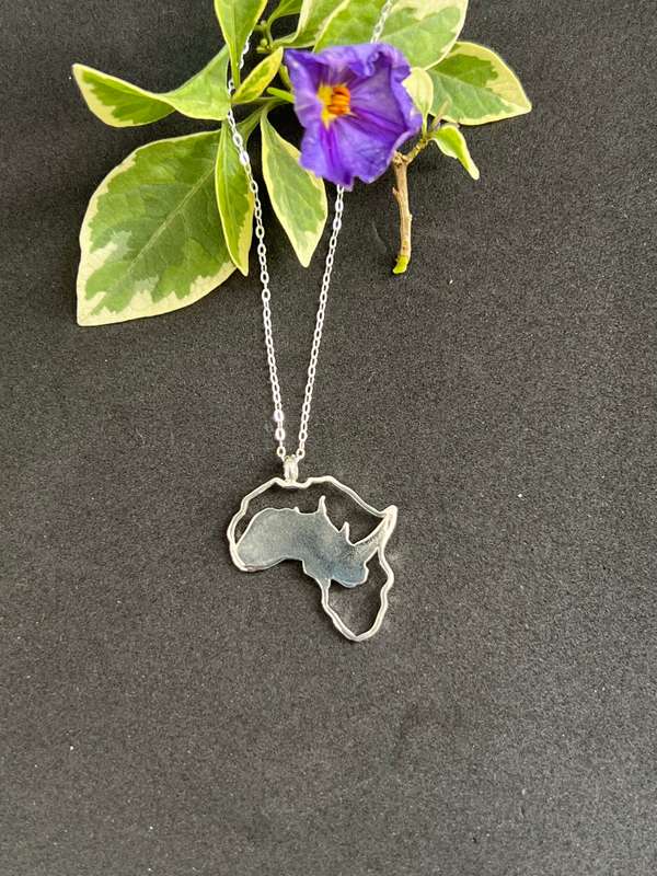 Sterling Silver Rhinos of Africa