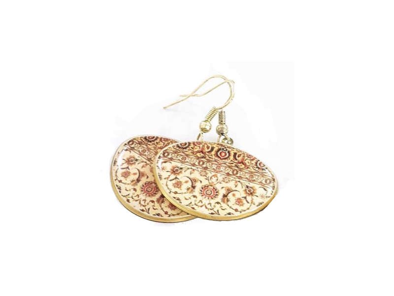 Khaki Eslimi Earrings