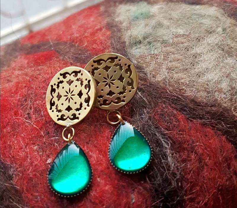 Sufi Round Earrings