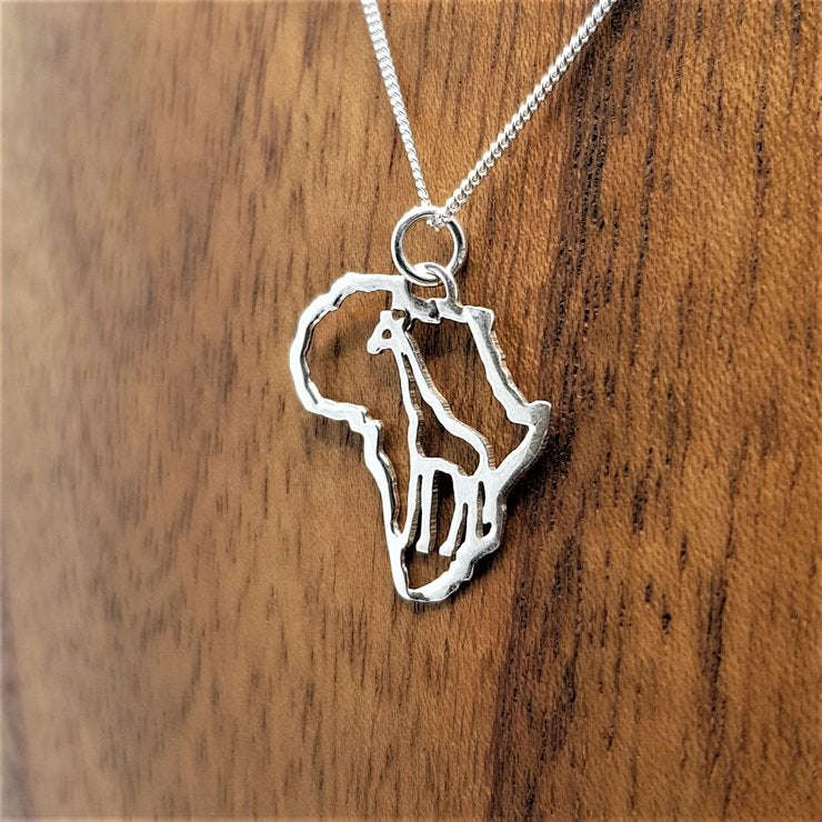 Sterling Silver Kruger Giraffe