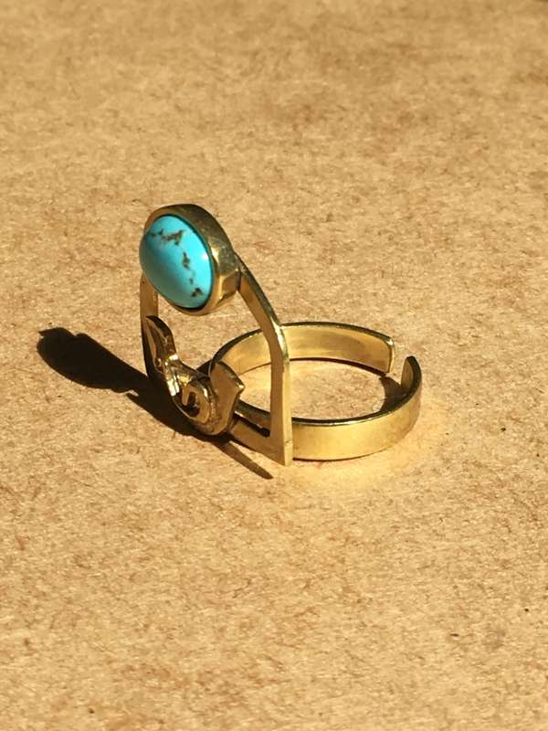 Bird nest statement Ring