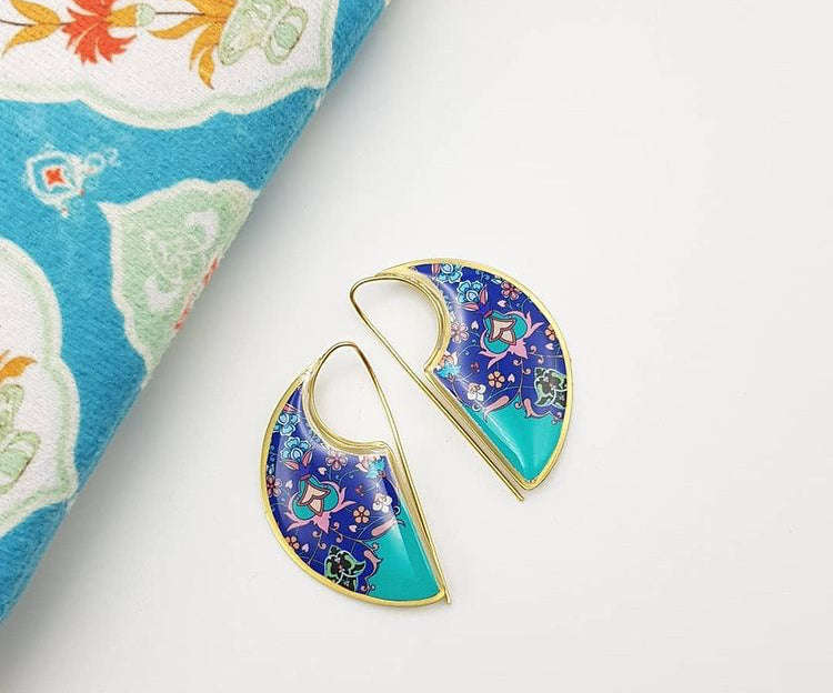 Peony Earrings