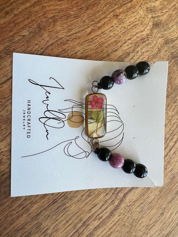 Spring Blast Resin Bracelet