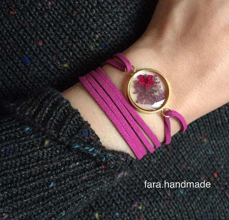 Spring Blast Resin Bracelet