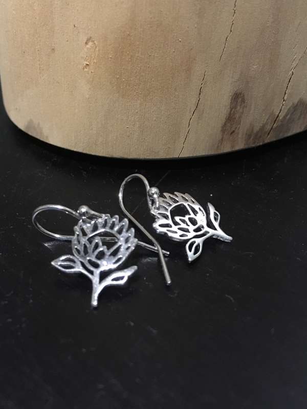 Sterling Silver protea