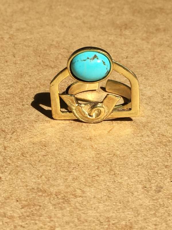 Bird nest statement Ring