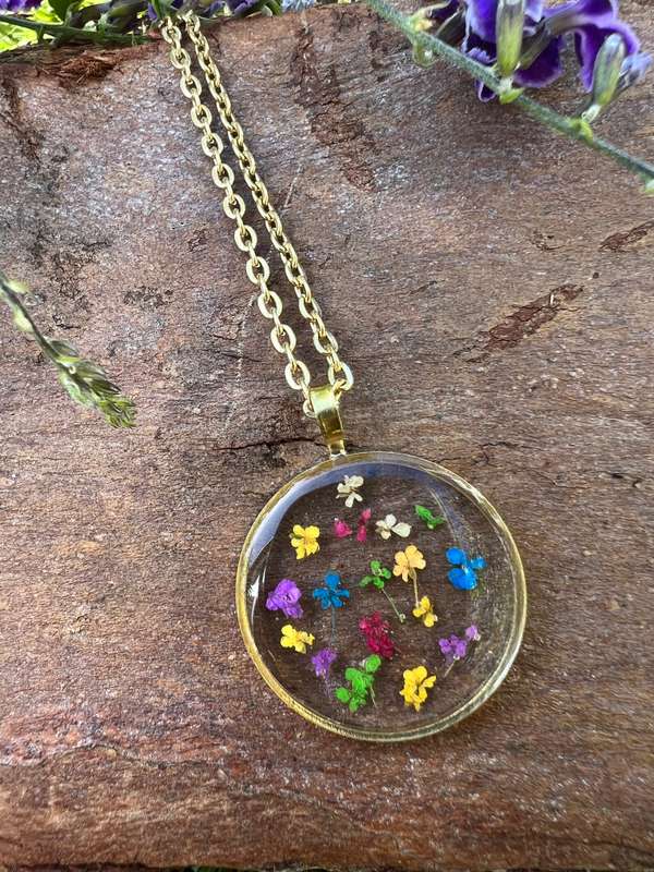 Spring Fynbos Blast Resin Jewellery