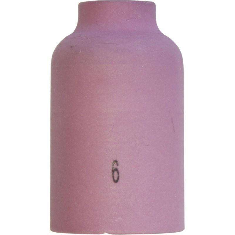 Ceramic Gas Lens Nozzle No. 6 (54N16) - 17/18/26 Series (Pack of 5) - Pack of 5