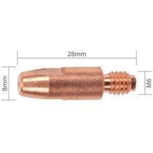 Contact Tip M6 (Pack of 10) - 0.6mm (Pk of 10)