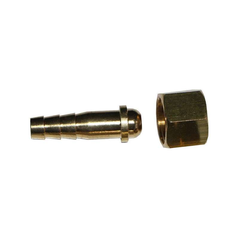 Oxygen 3/8" Nut & Tail Piece Set