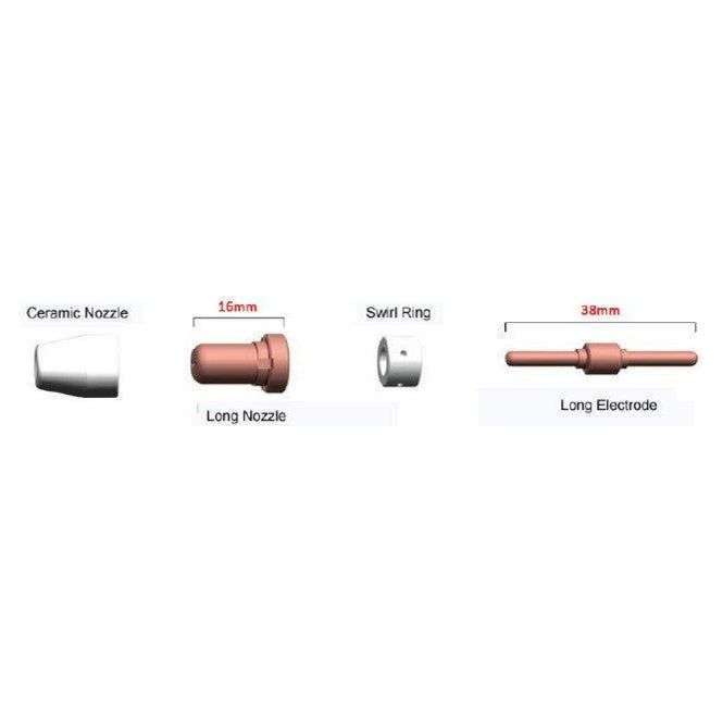 PT 31 Plasma Torch Consumables Pack