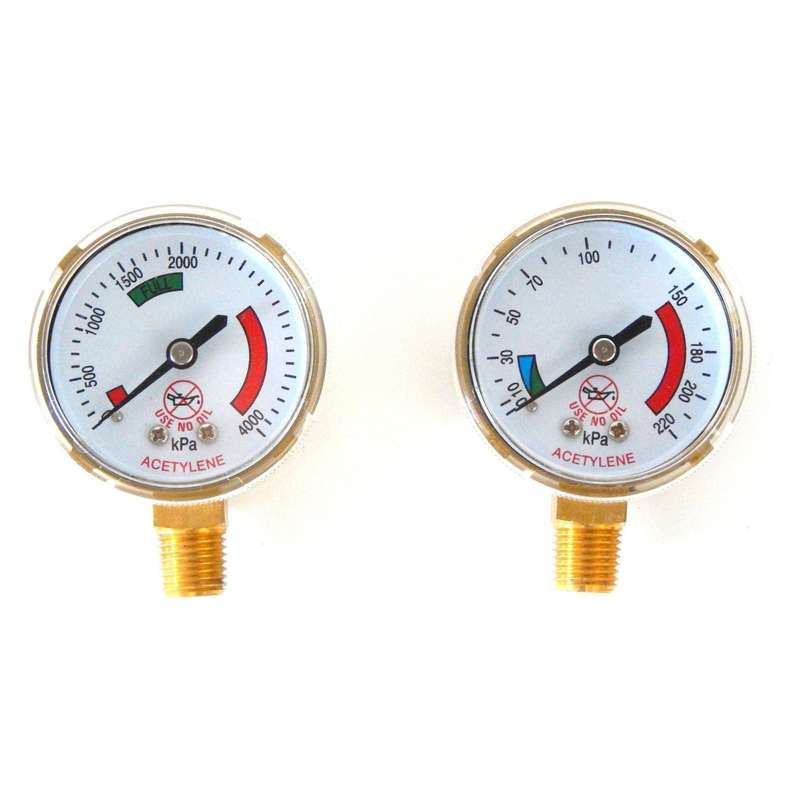 Regulator Gauge Set - Acetylene