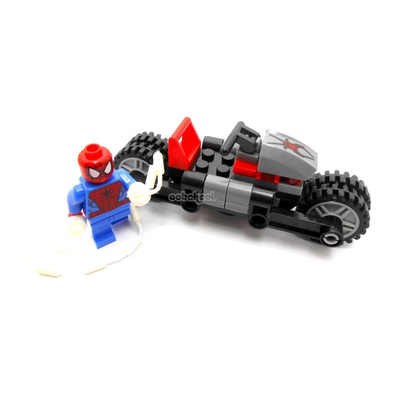 Avengers / Spider-Man + Speedster Bike / OobaKool Minifigure Vehicle