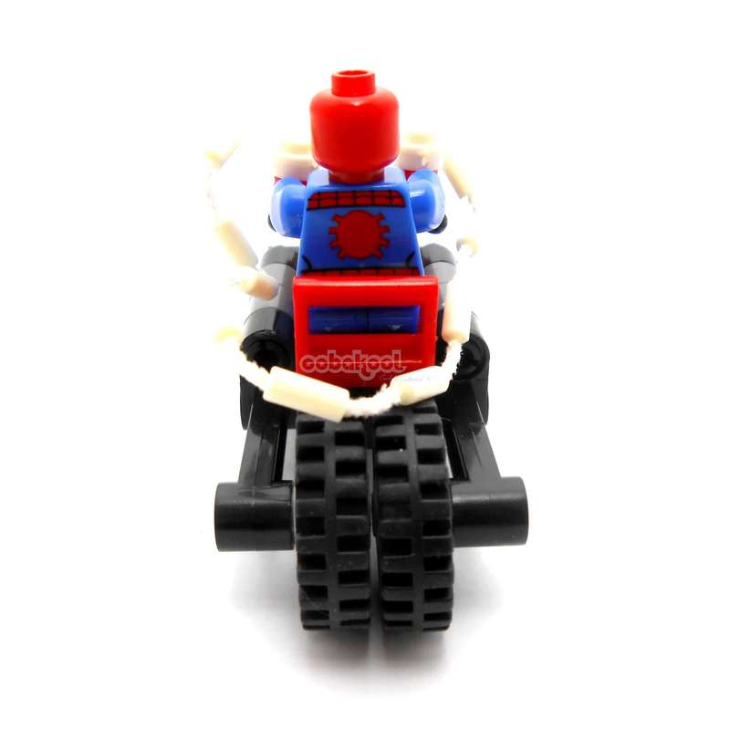 Avengers / Spider-Man + Speedster Bike / OobaKool Minifigure Vehicle