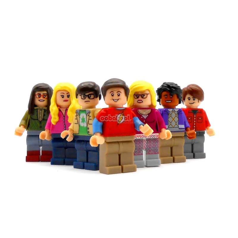 Big Bang Theory / Special TV Series Edition / 7 x OobaKool Minifigure Set