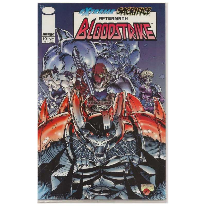 Bloodstrike / Extreme Sacrifice / Image #19 Feb 1995 / Vintage Comic Book / STOCK CLEARANCE!!!!