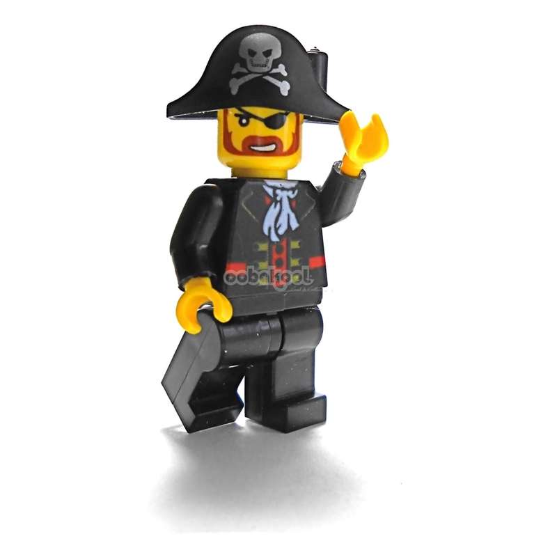 Captain Jolly Roger / Caribbean Pirate Series / OobaKool Minifigure