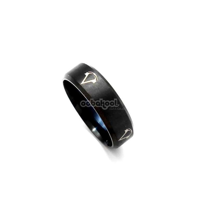 Commitment Ring / Black Alloy Steel - Size 12