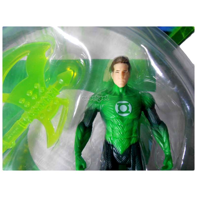 Green Lantern / Battle Axe Hal Jordan / DC 2011 / MOC / 9cm Action Figure