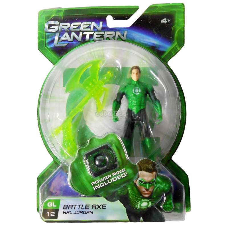 Green Lantern / Battle Axe Hal Jordan / DC 2011 / MOC / 9cm Action Figure