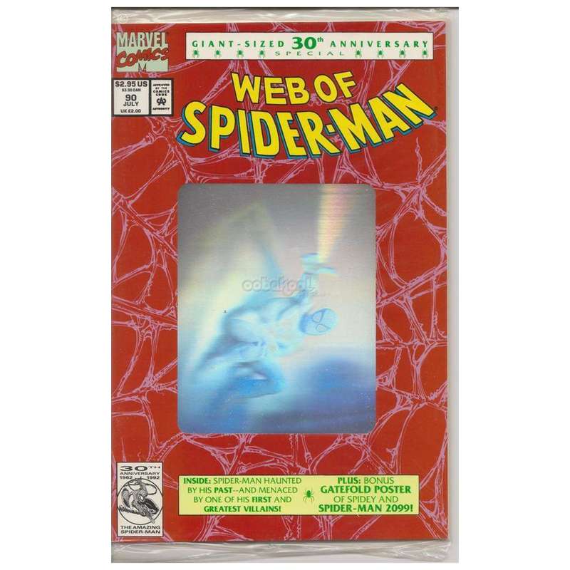 Spider-Man / Spider's Thread / Marvel Vol 1 #90 July 1992 / Vintage Comic Book